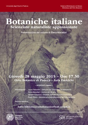 locandina botaniche italiane